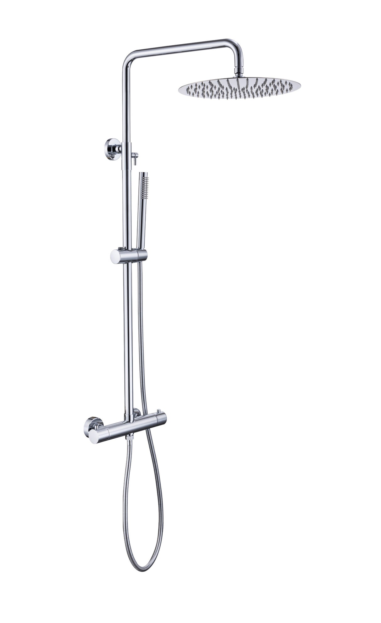 Aqua Elegance – Opbouw Regendoucheset – Chroom – Vernet Binnenwerk Met Keramische Schijven