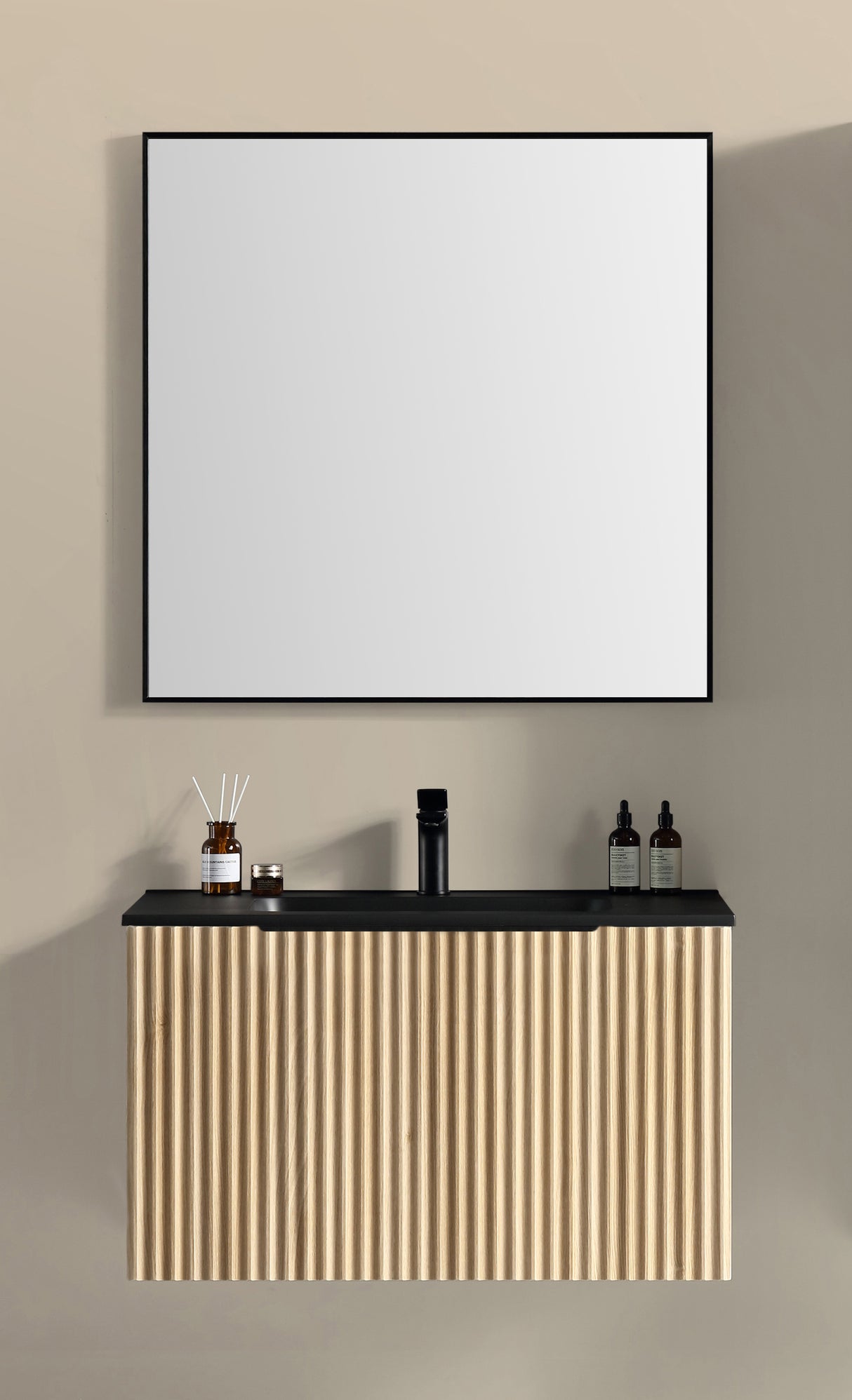 Xellanz Ribbella Badmeubel Compleet Naturel Eik/