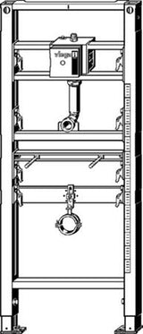 Viega Prevista Dry Urinoir-Element 1300 X 500 (8560)