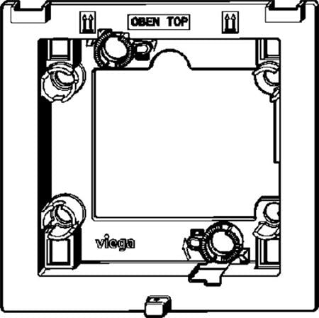 Viega Urinoir-Basisframe  (8580.26)