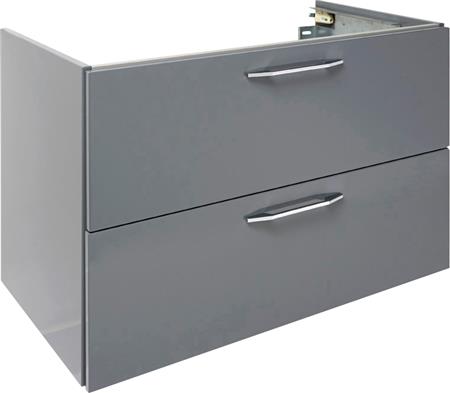 Detremmerie Onderkast (120 X 45 Cm) 2 Lades Greep - 5 - Grey Hgl.lac.