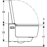 Geberit Aquaclean Mera Comfort Alpien Wit