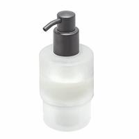 Geesa Nemox Zeepdispenser 200 Ml Zwart Metaal Geborsteld (Reserveonderdeel)