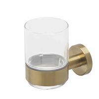 Geesa Nemox Glashouder Met Glas Goud Geborsteld