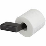 Geesa Shift Toiletrolhouder Zwart Metaal Geborsteld (R)