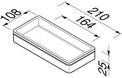 Geesa Frame Planchet Zwart / Chroom