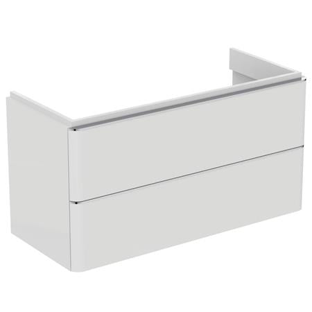 Ideal Standard Strada Ii Wastafelmeubel 970X417X490Mm Met 2 Laden Glanzend Wit