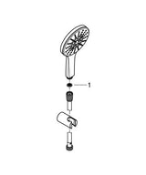 Grohe Rainshower Smartactive 130 Doucheset 3 Stralen