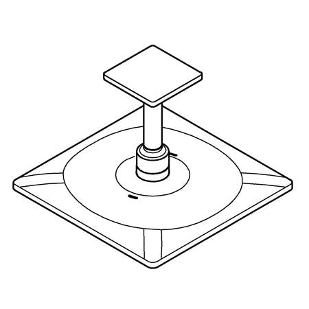 Grohe Rainshower Smartactive 310 Cube Hoofddoucheset Plafond 142 Mm 2