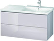 Duravit Dura L-Cube Wt-Onder 481X1020 Hgl Wt Ll