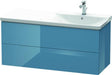 Duravit Dura L-Cube Wt-Onder 481X1220 St Bl Hgl