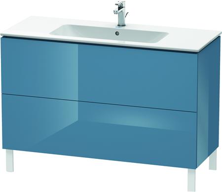 Duravit Dura L-Cube Wt-Onder 481X1220 St Bl Hgl