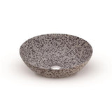 Looox Ceramic Terrazzo Diameter 40Cm Black