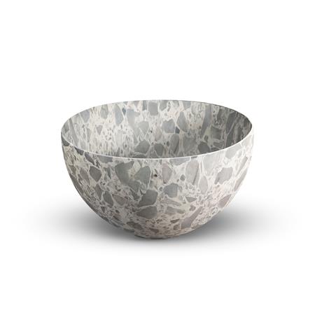 Looox Ceramic Terrazzo Small Diameter 23Cm Grey