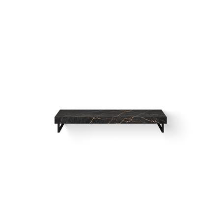 Looox Dekton Base Shelf Solo 120Cm Laurent Gat Midden Hh Mat Zwart