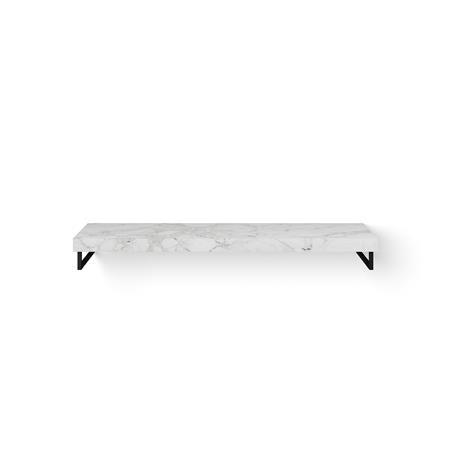 Looox Dekton Base Shelf Solo 160Cm Bergen Gat Midden Hh Mat Zwart