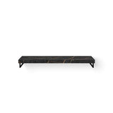 Looox Dekton Base Shelf Solo 160Cm Laurent Gat Rechts Hh Mat Zwart