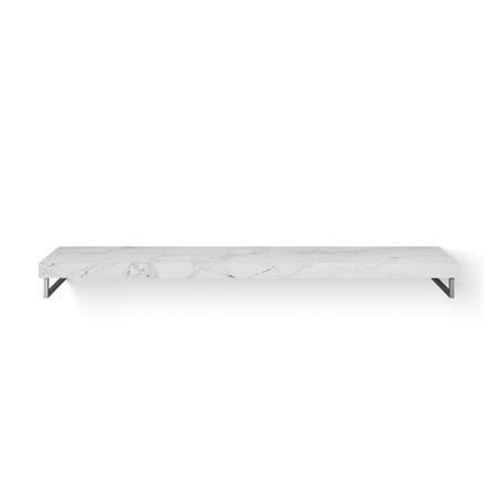 Looox Dekton Base Shelf Solo 200Cm Bergen Gat Rechts Hh Geb. Rvs