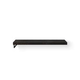 Looox Dekton Base Shelf Solo L 160Cm Kelya Gat Midden Hh Links Mat Zwart