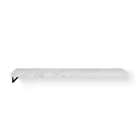 Looox Dekton Base Shelf Solo L 200Cm Bergen Gat Midden Hh Links Mat Zwart