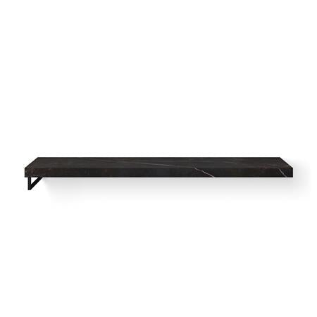 Looox Dekton Base Shelf Solo L 200Cm Kelya Gat Links Hh Links Mat Zwart