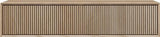 Looox Wooden Facet Stripes 140Cm 2 Lades Old Grey