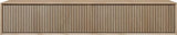 Looox Wooden Facet Stripes 160Cm 2 Lades Old Grey