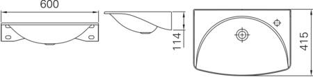 Intra Rvs Wastafel Ed1