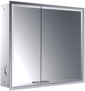 Emco Prestige2 Spiegelkast Led Inb 2 Deuren R Z/Emco Light 815Mm