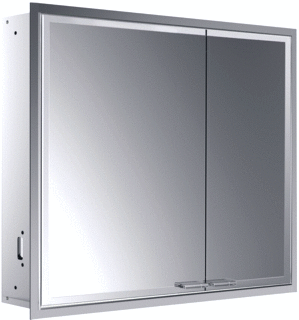 Emco Prestige2 Spiegelkast Led Inb 2 Deuren L Z/Emco Light 815Mm