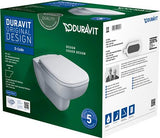 Duravit D-Code Toilet Set Hangend 545 Mm