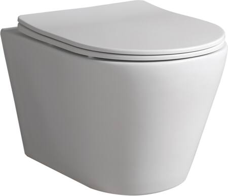 Blue Label Blu Odin Wc Kort + Sc 49Cm Glans Wit