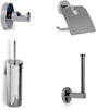 Blue Label Blue Vida Toilet Set Chroom
