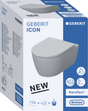 Geberit Icon Pack Wcl Verd.vorm Eff3 Rf Incl Zit Sc/Qrl Tect