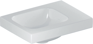 Geberit Icon Light Fontein 38X28Cm Zonder Kraangat/R Z/Overloop Wit