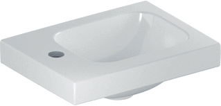 Geberit Icon Light Fontein 38X28Cm Kraangat/L Z/Overloop Tect/Wit