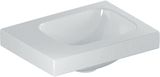 Geberit Icon Light Fontein 38X28Cm Zonder Kraangat/L Z/Overloop Wit