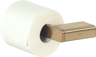 Geesa Shift Toiletrolhouder Goud Geborsteld (L)