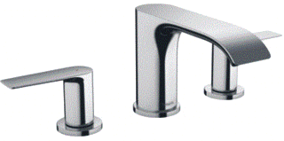 Hansgrohe Hg 3-Hole Basin Mixer 95 Vivenis With Pop Up Waste Set Chrome