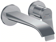 Hansgrohe Hg 2-Hole Basin Mix Concealed Vivenis F-Set 195 Mm Spout Chrome