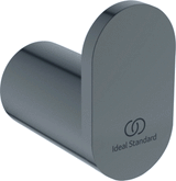 Ideal Standard Conca Handdoekhaak Rond Enkel Magnetic Grey