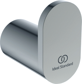 Ideal Standard Conca Handdoekhaak Rond Enkel Silver Storm