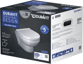 Duravit No.1 Toilet Set Hangend Compact 480 Mm