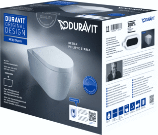 Duravit Me By Starck Toilet Set Hangend 3735X570X395 Mm