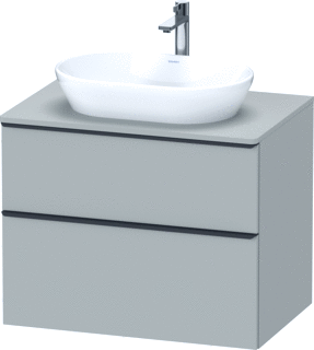 Duravit D-Neo Console Wastafelmeubel Voor Wandmontage Betongrijs Mat 800X550X6