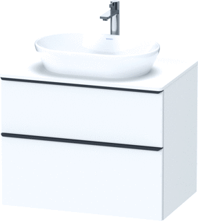 Duravit D-Neo Console Wastafelmeubel Voor Wandmontage Wit Mat 800X550X664 Mm