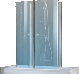 Novellini Aurora 4 Douchekabine 80X150 Cm Helder Glas Matchroom