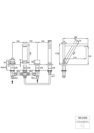 Steinberg 4 Gats Badkr 210 Chr