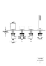 Steinberg 4 Gats Badkr Chr