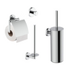 Wiesbaden Alonzo Toilet Accessoires Set Deluxe – Chroom